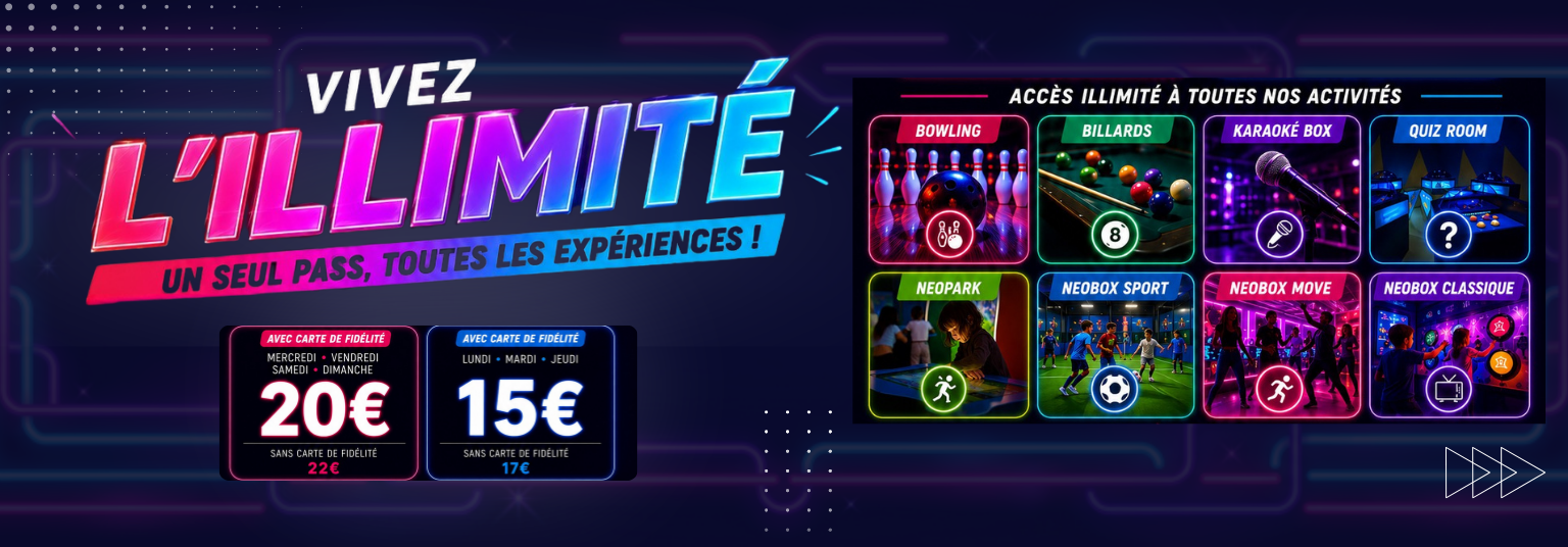 Vivez Illimité bannière